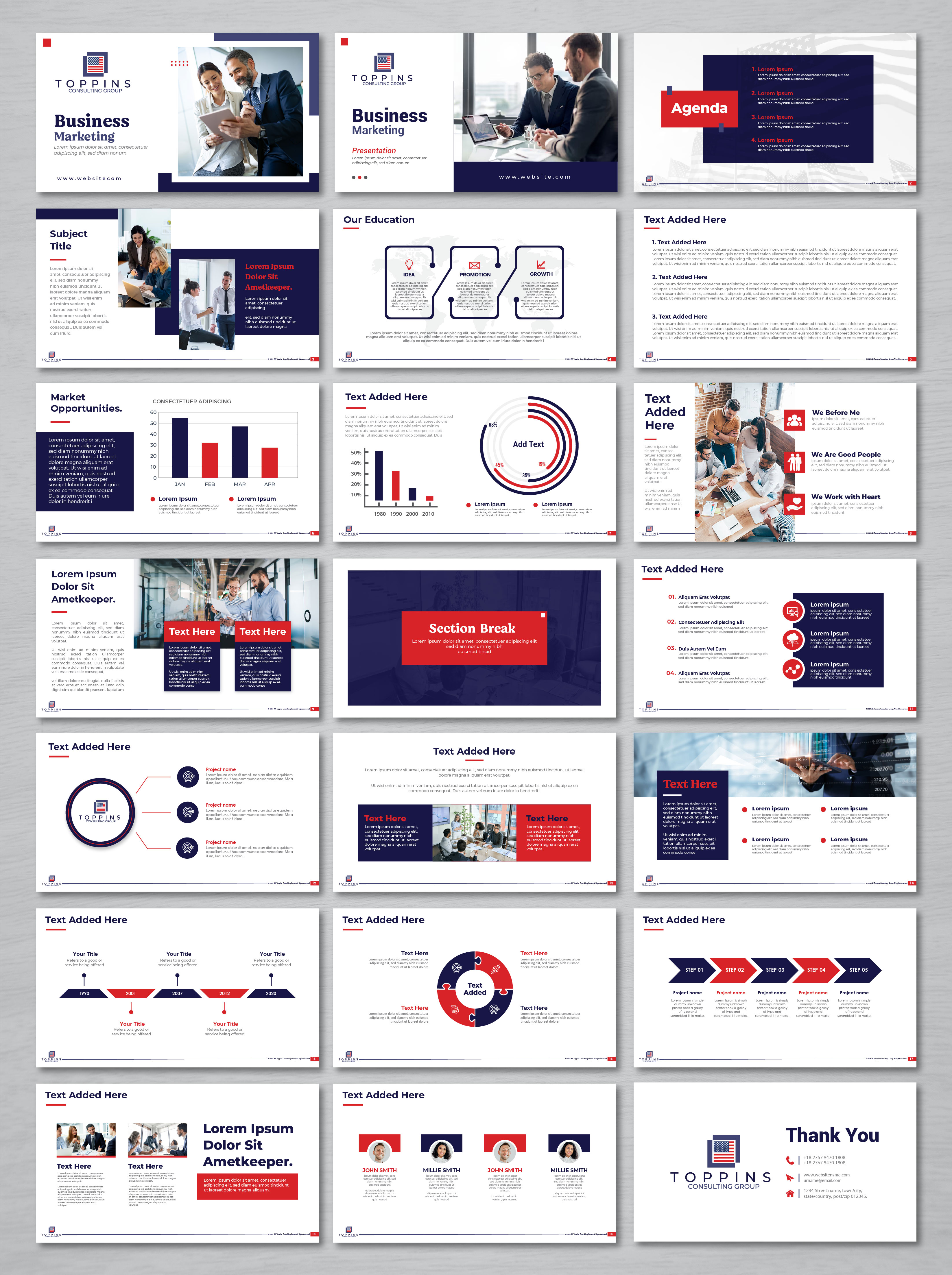 PowerPoint Design by artbitin for Toppins Law Firm PC | Design #33095500