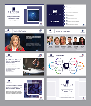 PowerPoint Design by pb for Toppins Law Firm PC | Design: #33099228