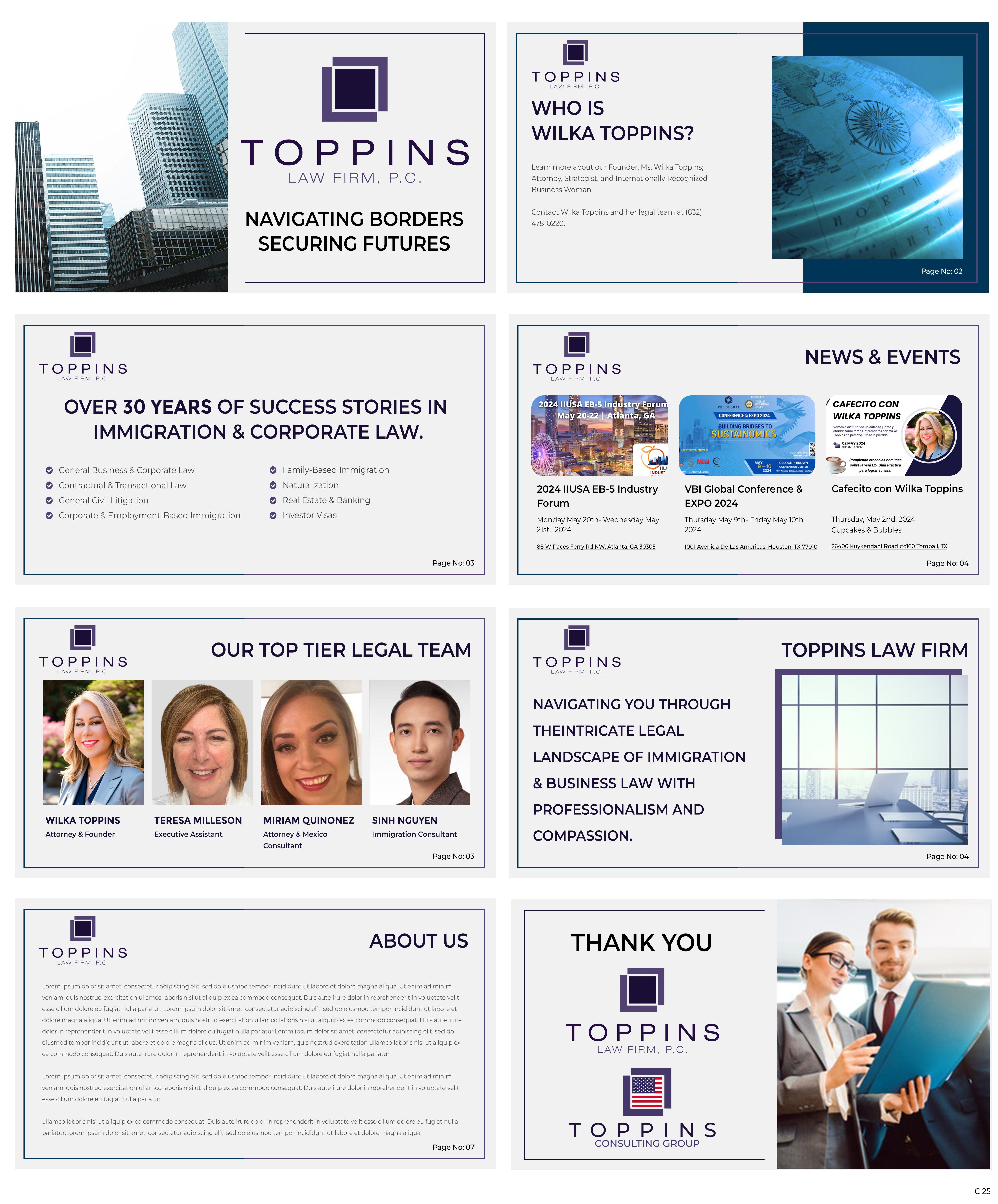 PowerPoint Design by pb for Toppins Law Firm PC | Design #33110269