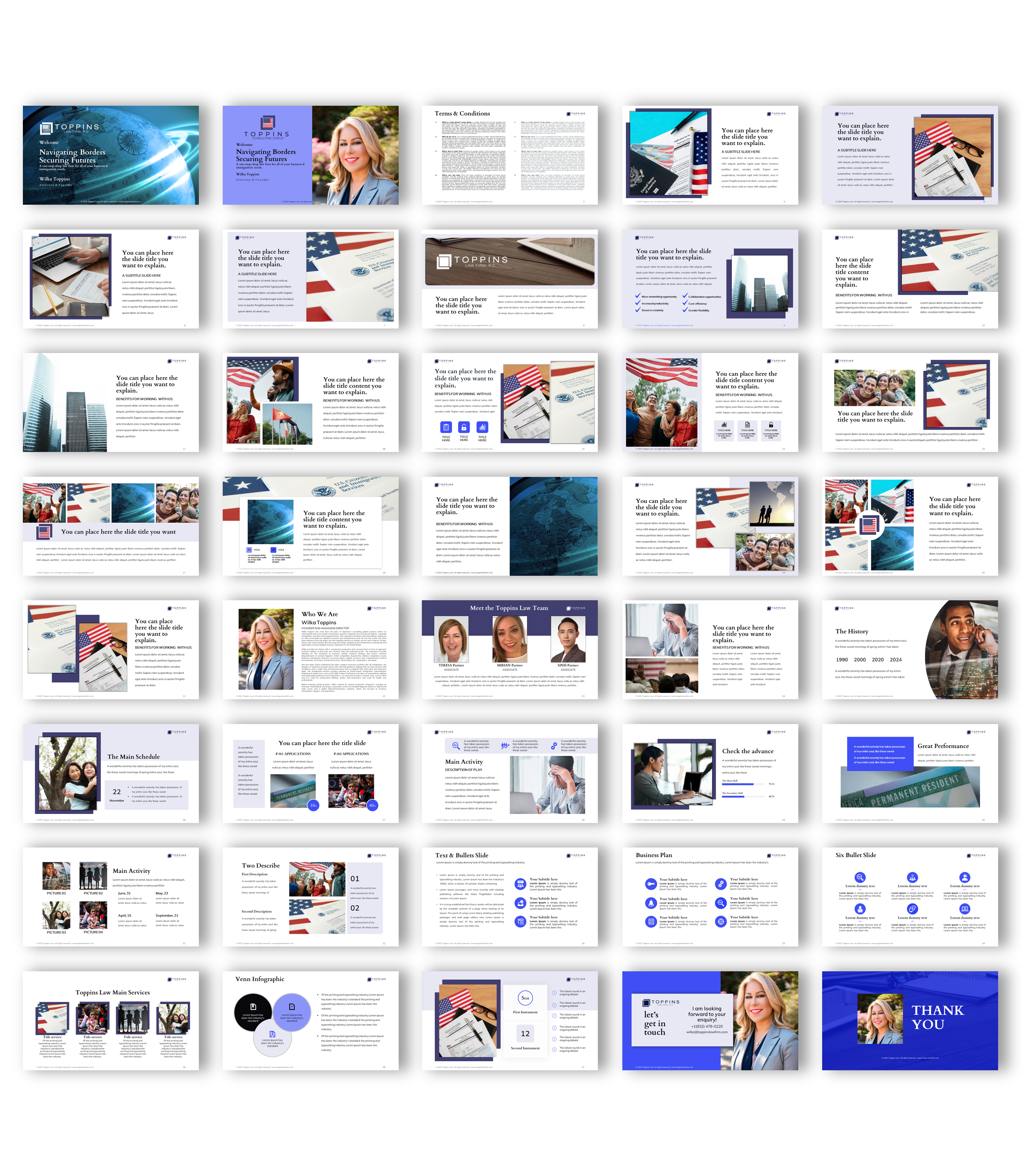PowerPoint Design by joseborgesbarboza 2 for Toppins Law Firm PC | Design #33096975