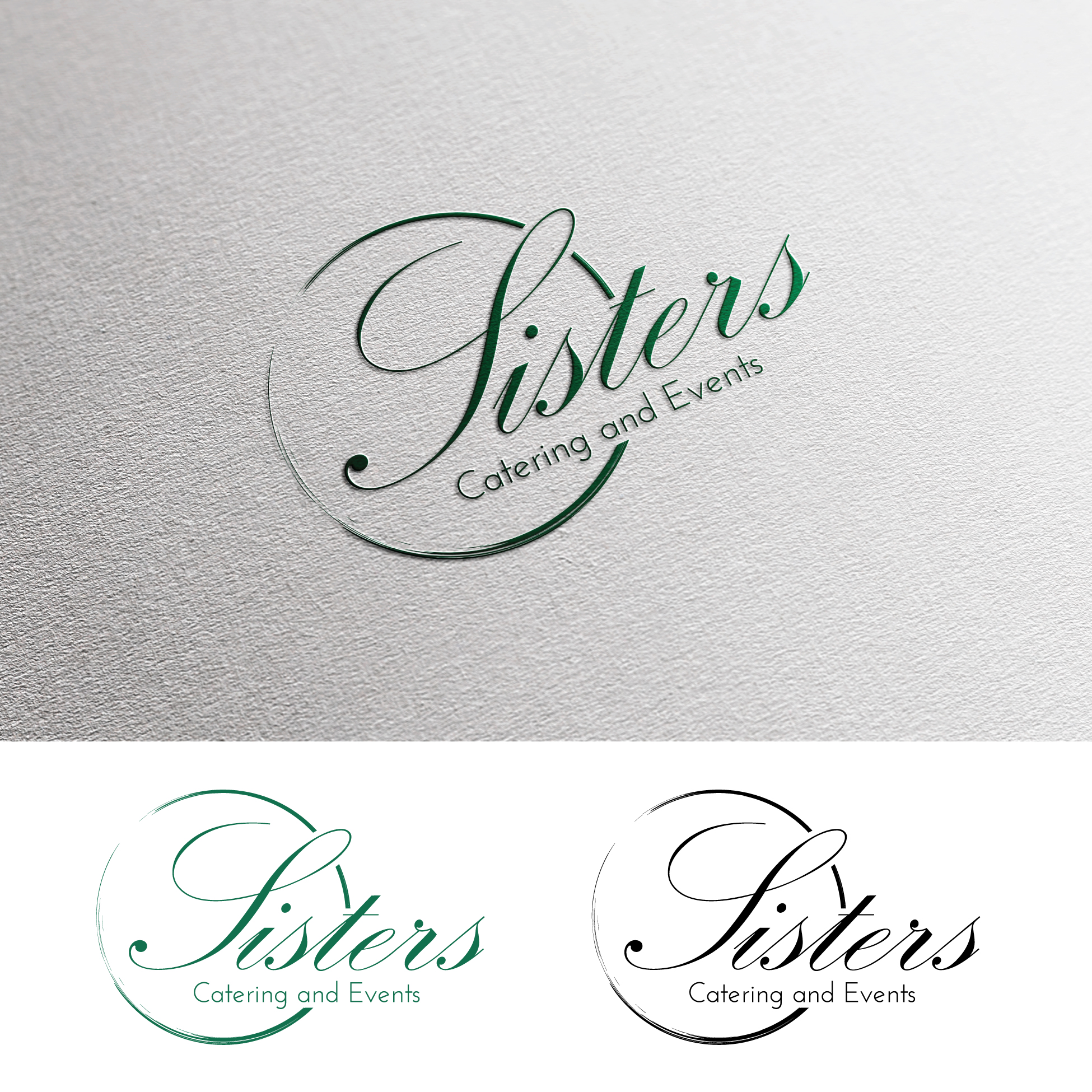 Logo Design by StromDesignHub for Sisters Catering and Events | Design #33116757