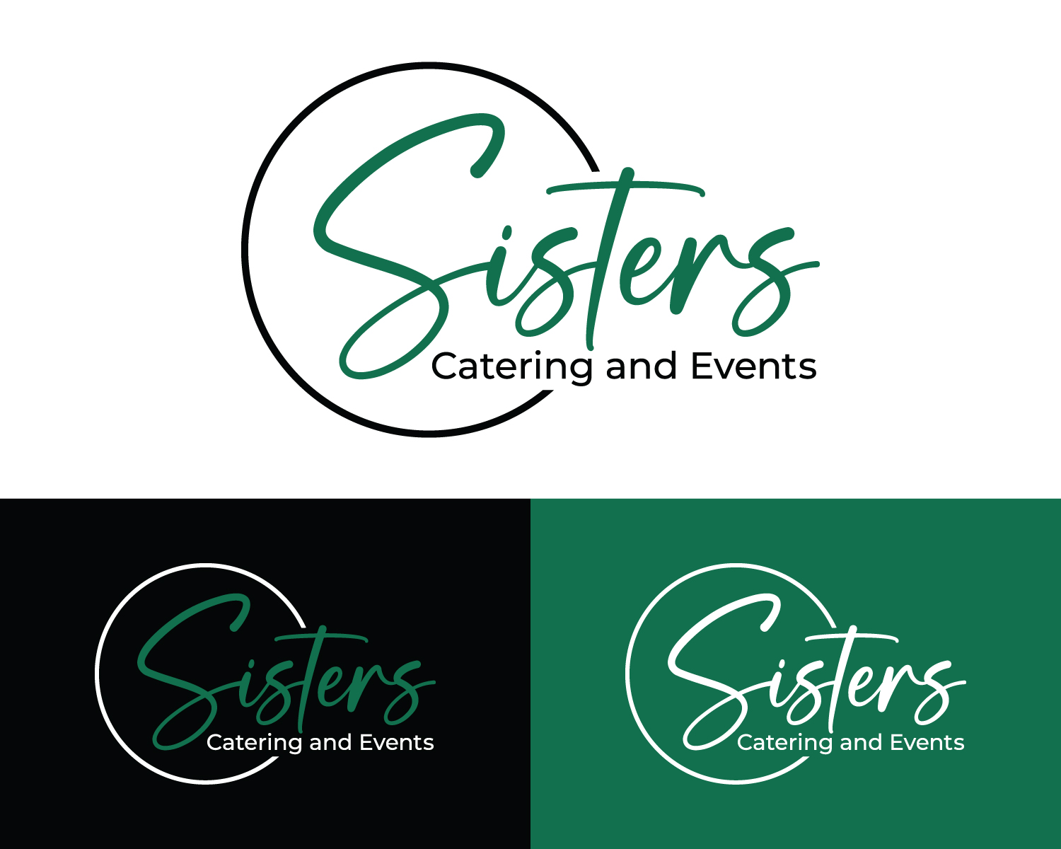 Logo Design by Box Graphic for Sisters Catering and Events | Design #33122463