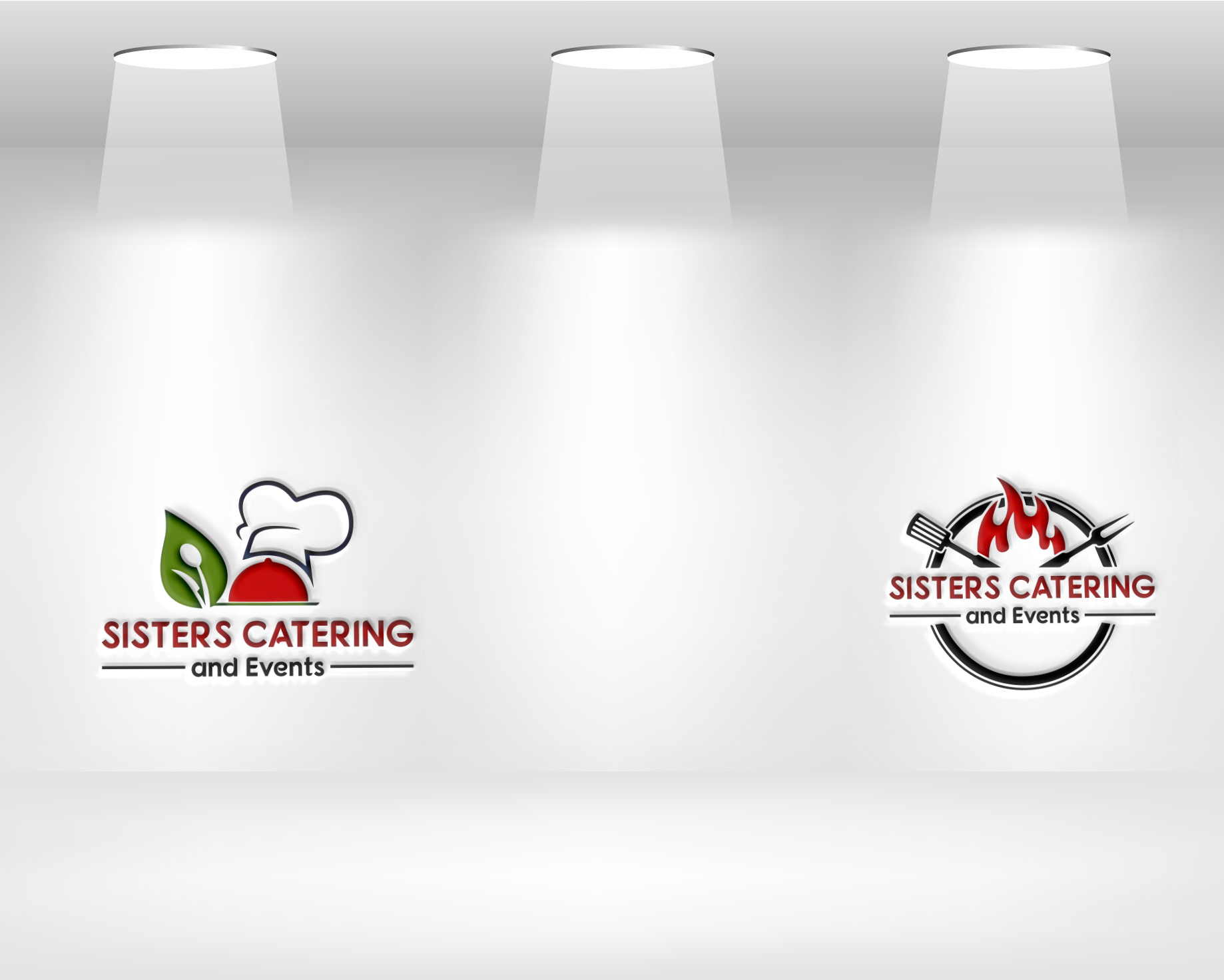 Logo Design by Daniel Khan for Sisters Catering and Events | Design #33112990