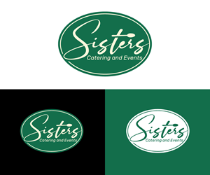 Logo Design by Kavth for Sisters Catering and Events | Design: #33135403