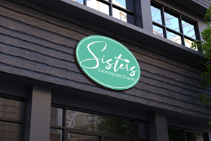 Logo Design by Kavth for Sisters Catering and Events | Design: #33135819