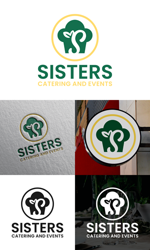 Logo Design by Aezakmi for Sisters Catering and Events | Design: #33139520