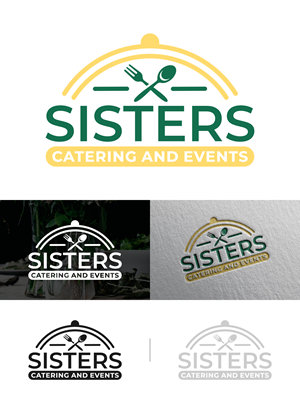 Logo Design by Aezakmi for Sisters Catering and Events | Design: #33139521