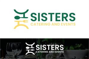 Logo Design by Aezakmi for Sisters Catering and Events | Design: #33151327