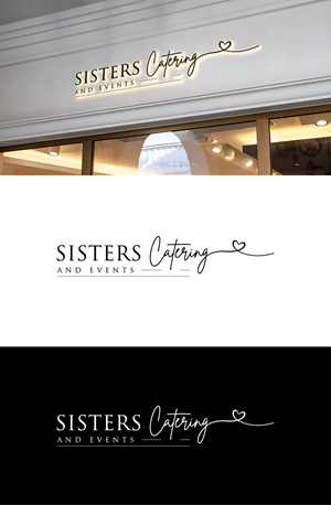 Logo Design by Ben Affleck for Sisters Catering and Events | Design: #33110509