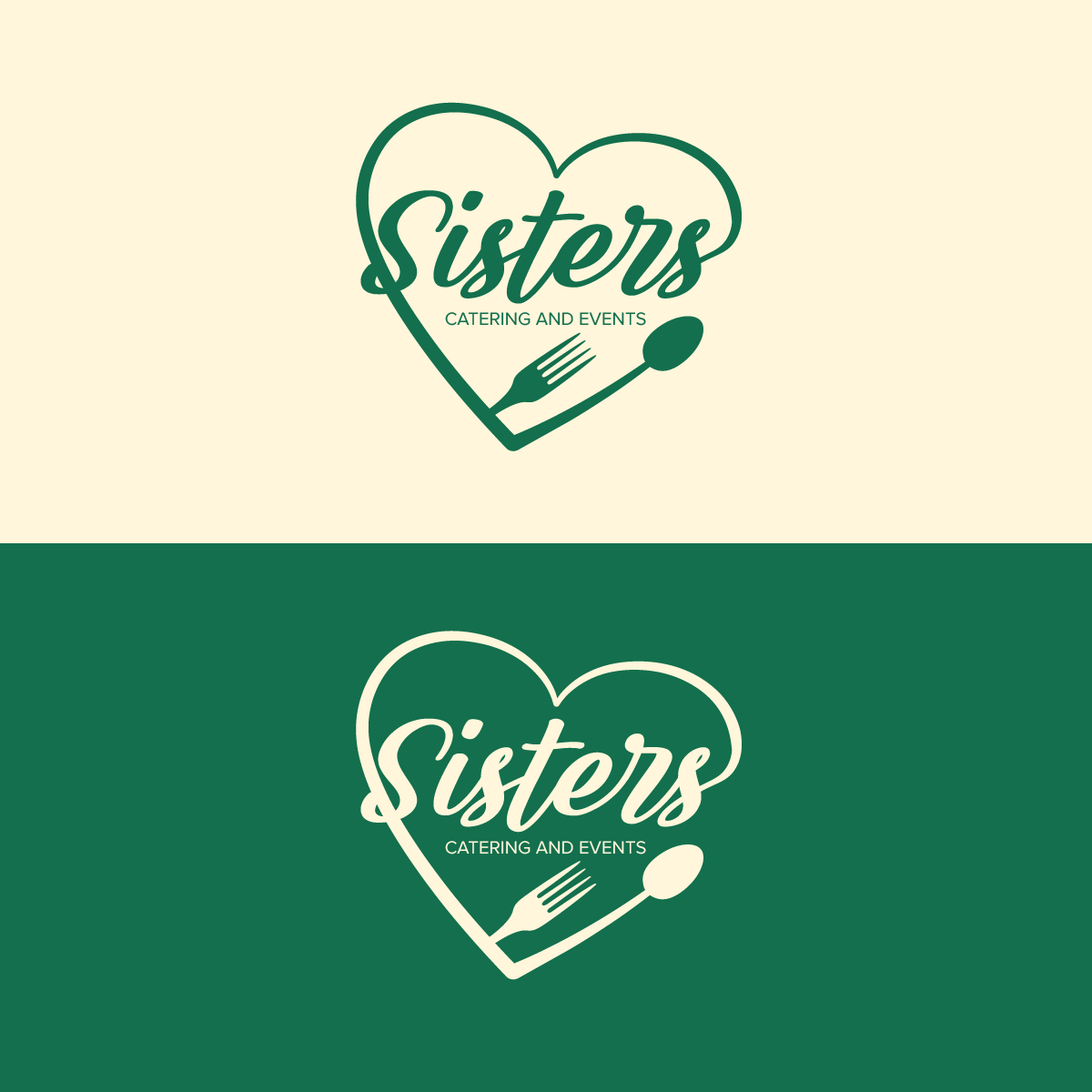 Logo Design by Elrich for Sisters Catering and Events | Design #33112313