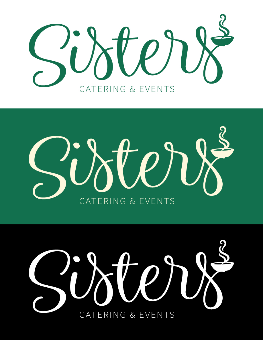 Logo Design by Jennifer Beatty for Sisters Catering and Events | Design #33117866