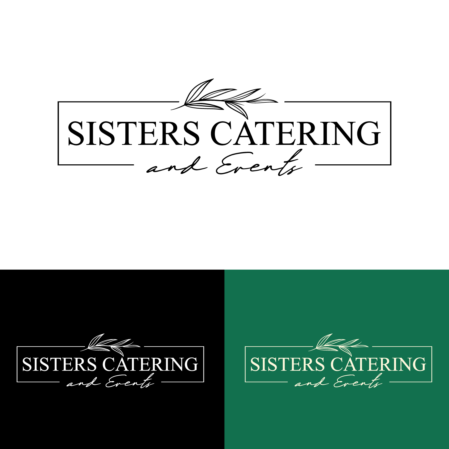 Logo Design by greatlikelogo for Sisters Catering and Events | Design #33123174