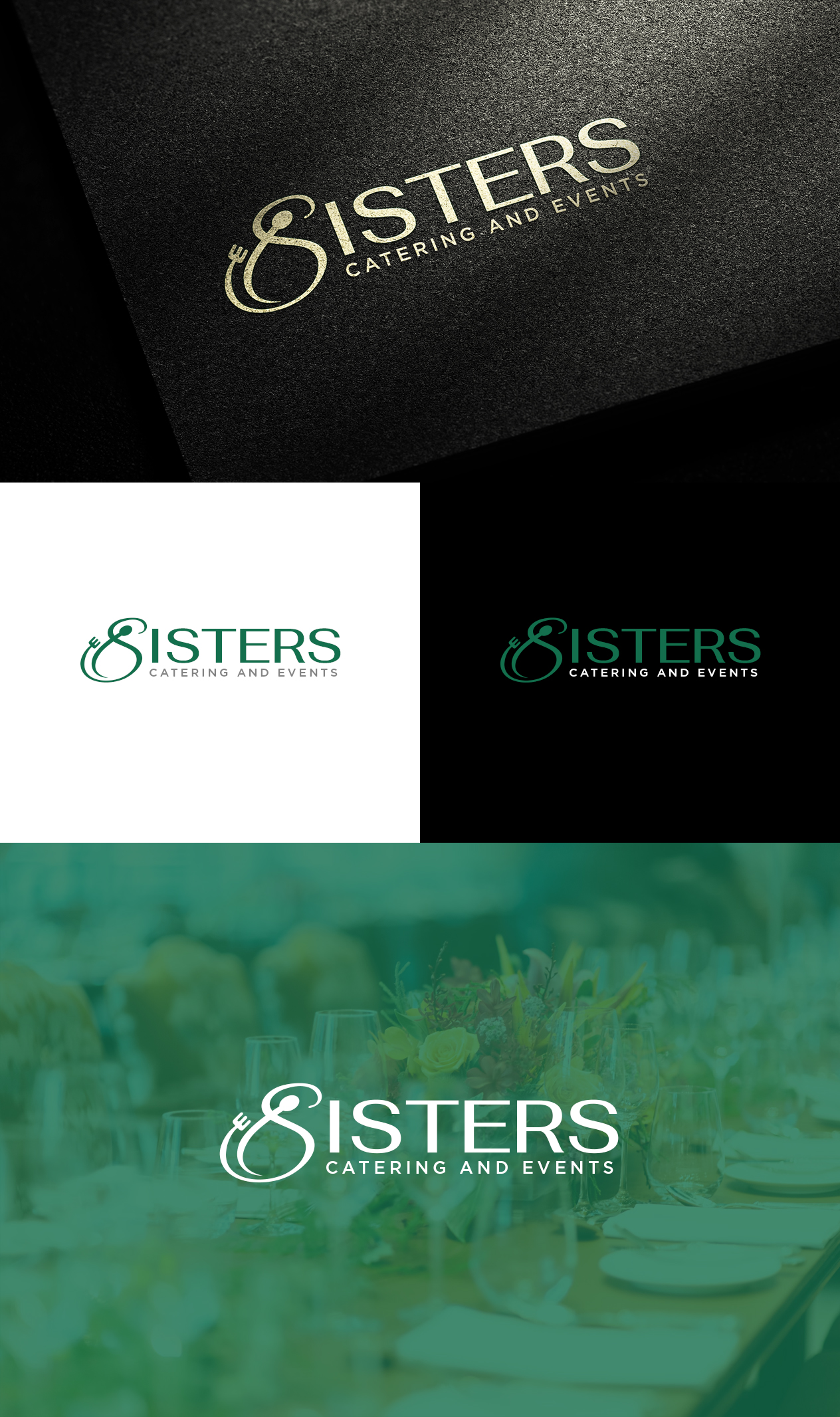 Logo Design by BehindSymbols for Sisters Catering and Events | Design #33133493
