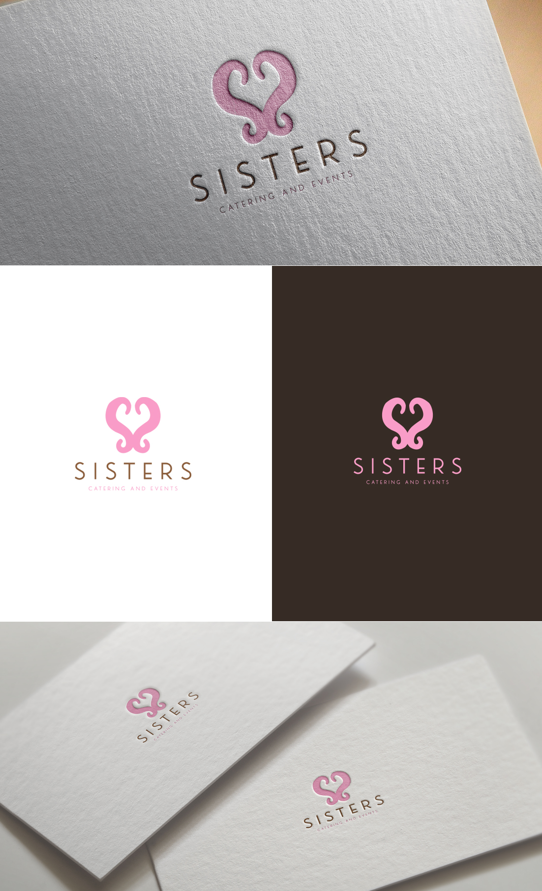 Logo Design by GLDesigns for Sisters Catering and Events | Design #33109285