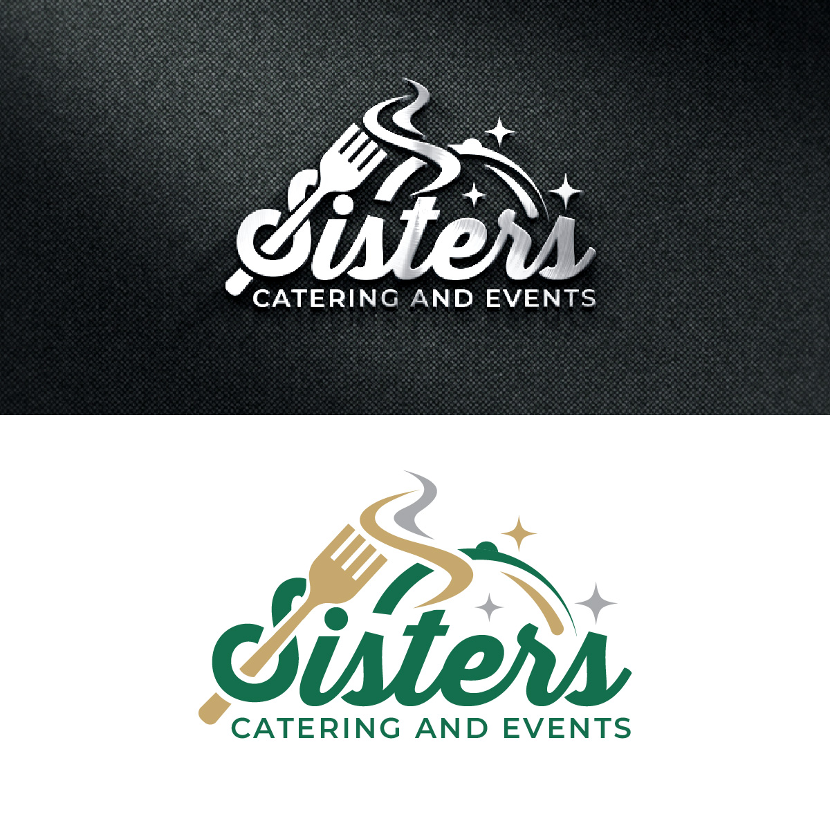 Logo-Design von fly  design für Sisters Catering and Events | Design #33115600
