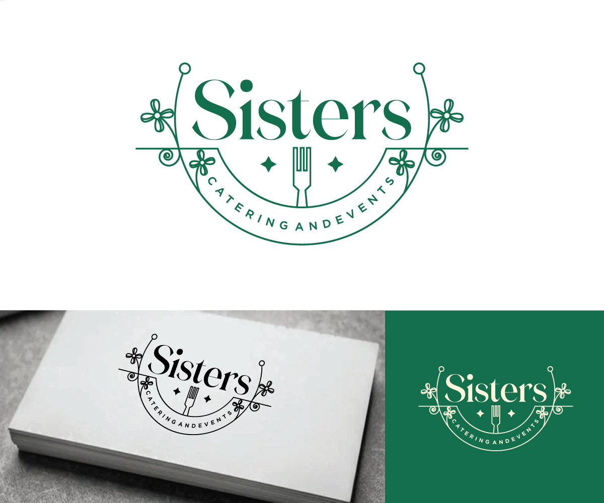 Logo Design by Ansh Design for Sisters Catering and Events | Design #33115721