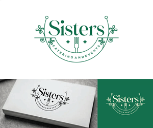 Diseño de Logo por Ansh Design para Sisters Catering and Events | Diseño: #33115721