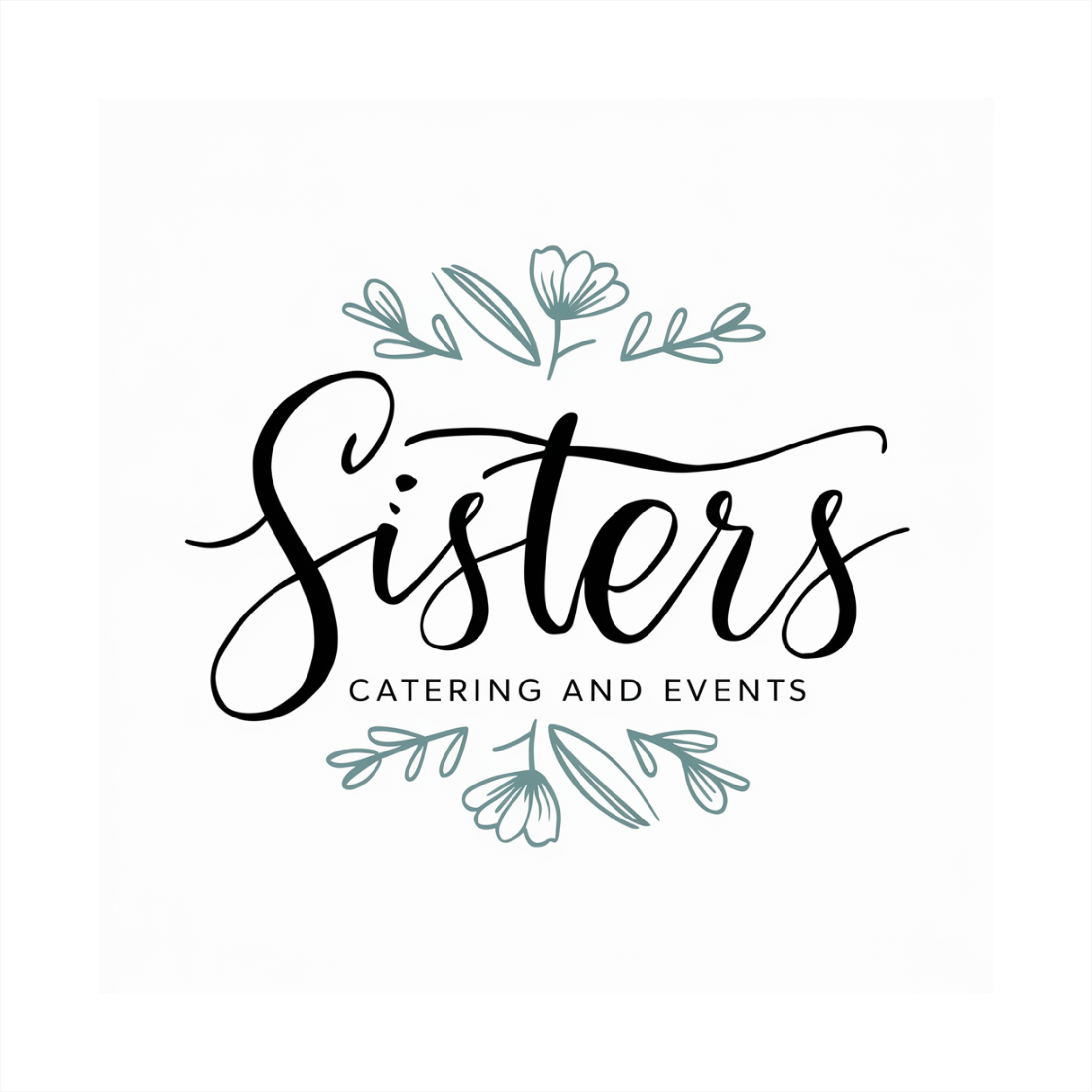 Diseño de Logo por Nita Graphics para Sisters Catering and Events | Diseño #33127002