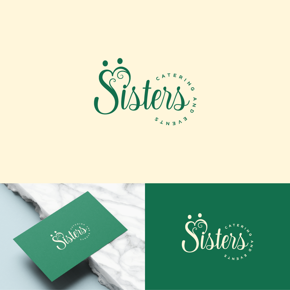 Logo-Design von Tan-D für Sisters Catering and Events | Design #33116281