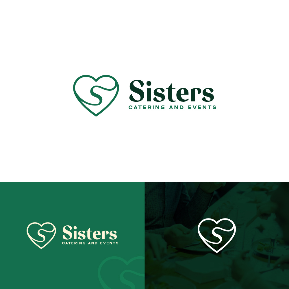 Logo Design by Tan-D for Sisters Catering and Events | Design #33123446