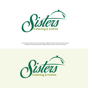 Logo Design by Adeel Rahman for Sisters Catering and Events | Design: #33114584