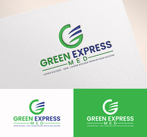 Logo Design by M Art & Design for Green Express Med, LLC (GEM) | Design: #33101523
