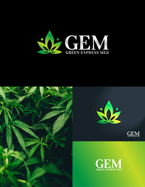 Logo Design by apik. for Green Express Med, LLC (GEM) | Design: #33101154