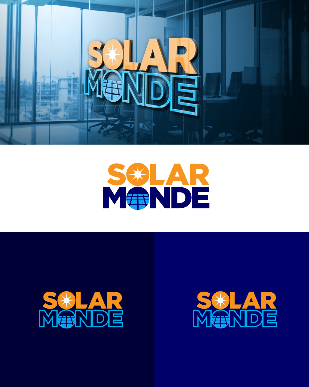 Logo Design by Sergio Coelho for SolarMonde | Design #33103002