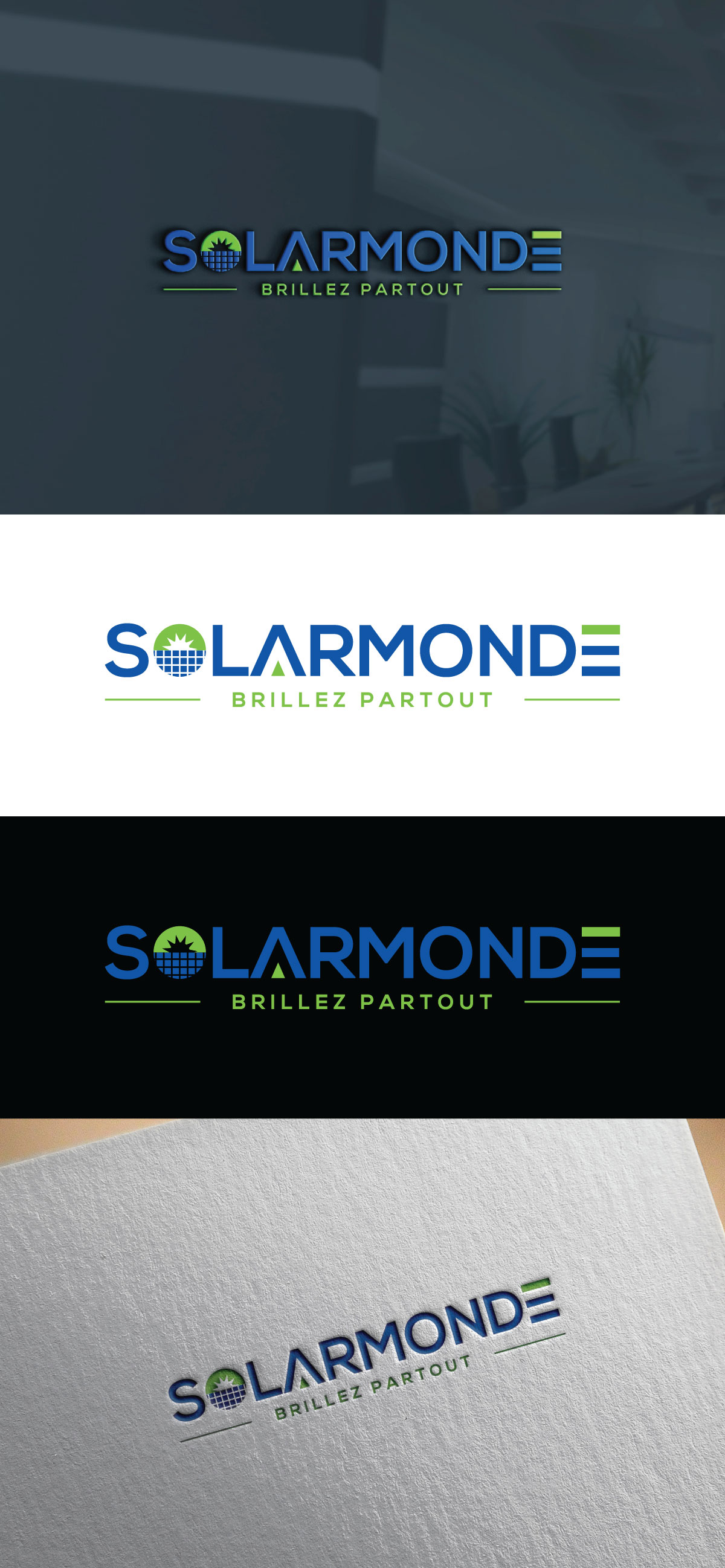 Logo Design by Markwood for SolarMonde | Design #33107465