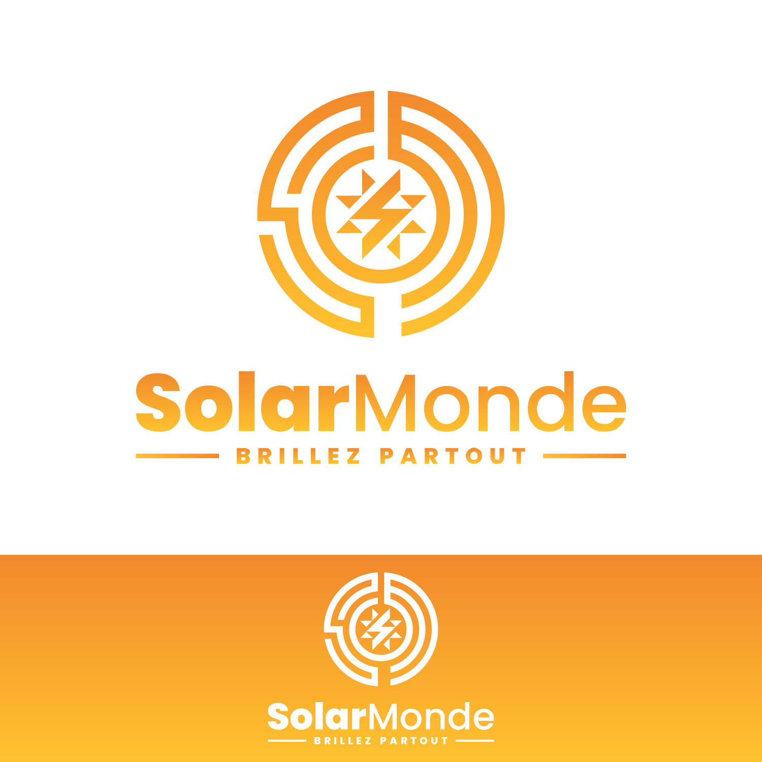 Logo Design by waee for SolarMonde | Design #33098008