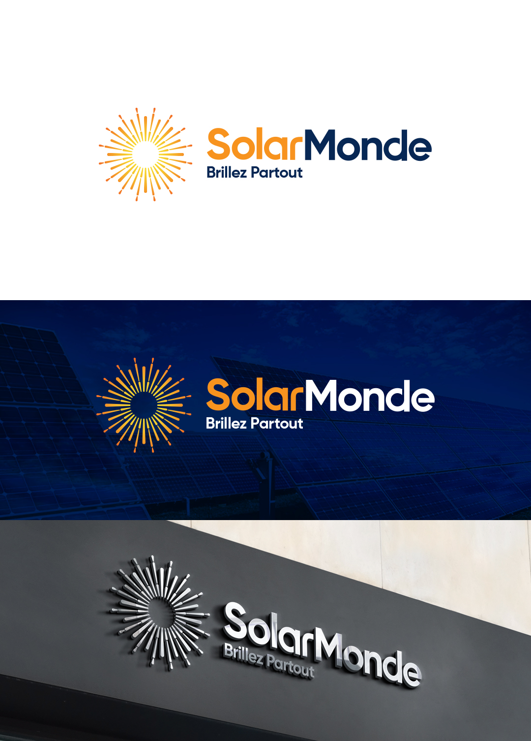 Logo Design by circledsg for SolarMonde | Design #33102234