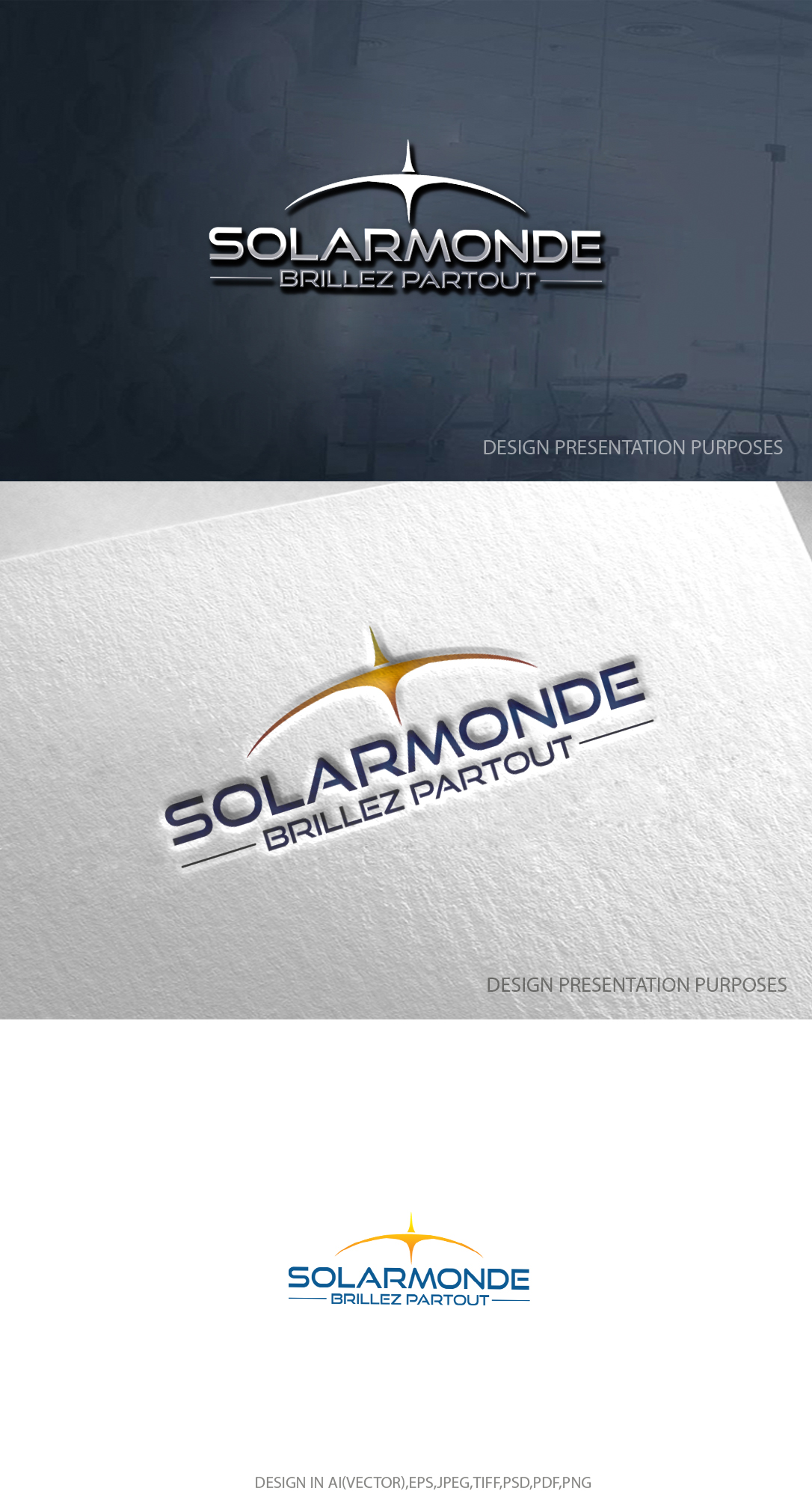 Logo Design by zebronicgraphic for SolarMonde | Design #33097858
