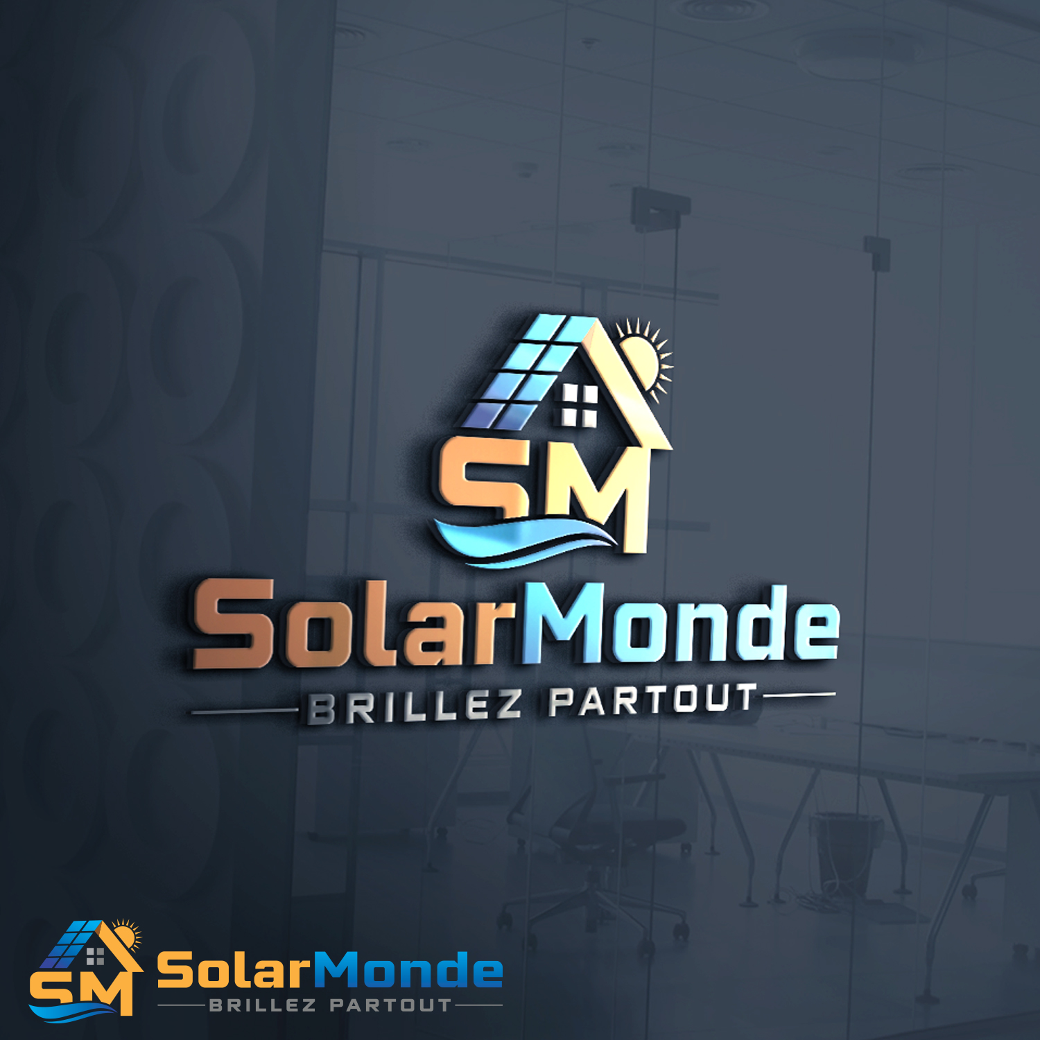 Logo Design by EnaGraph for SolarMonde | Design #33099351