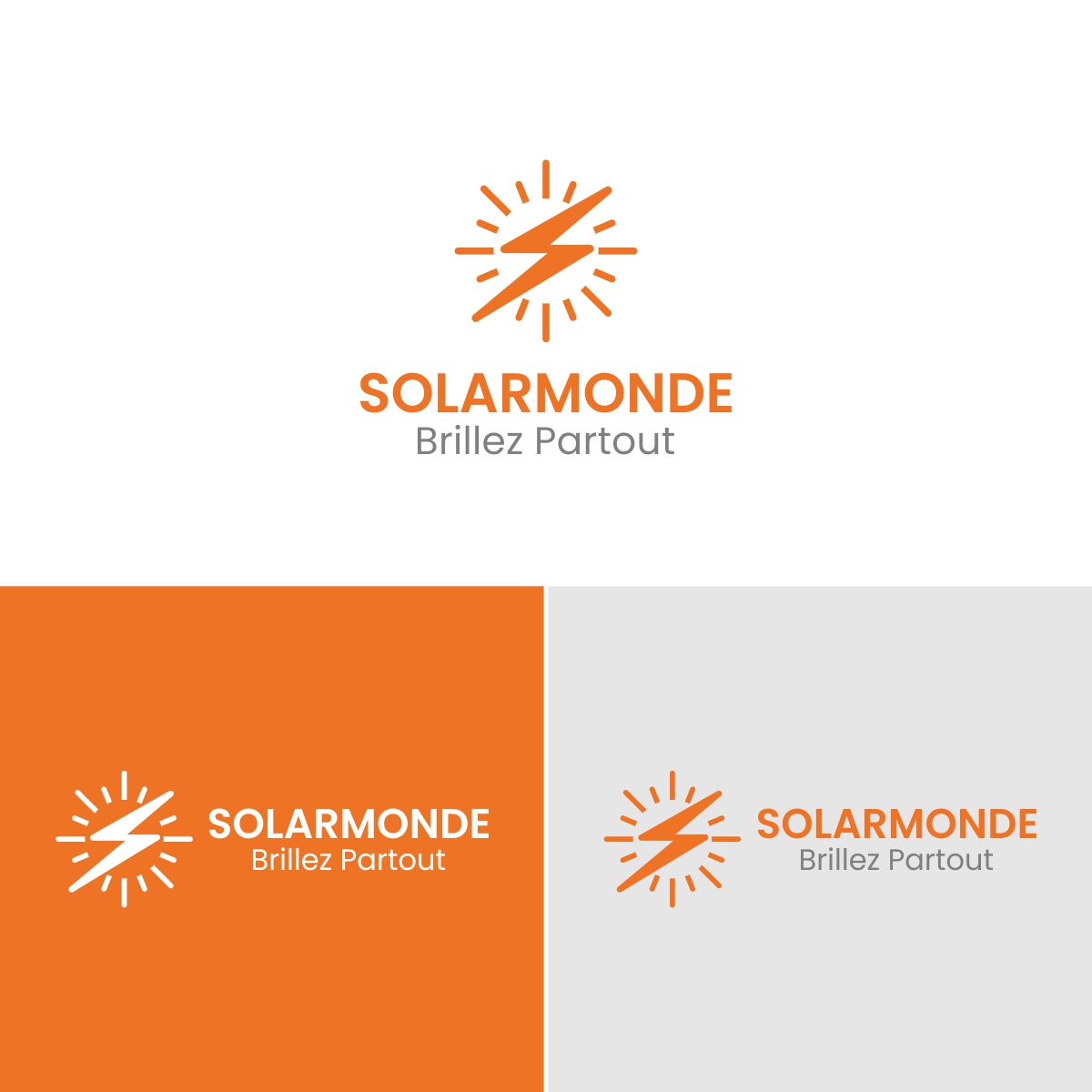 Logo Design by Regh Element for SolarMonde | Design #33123574