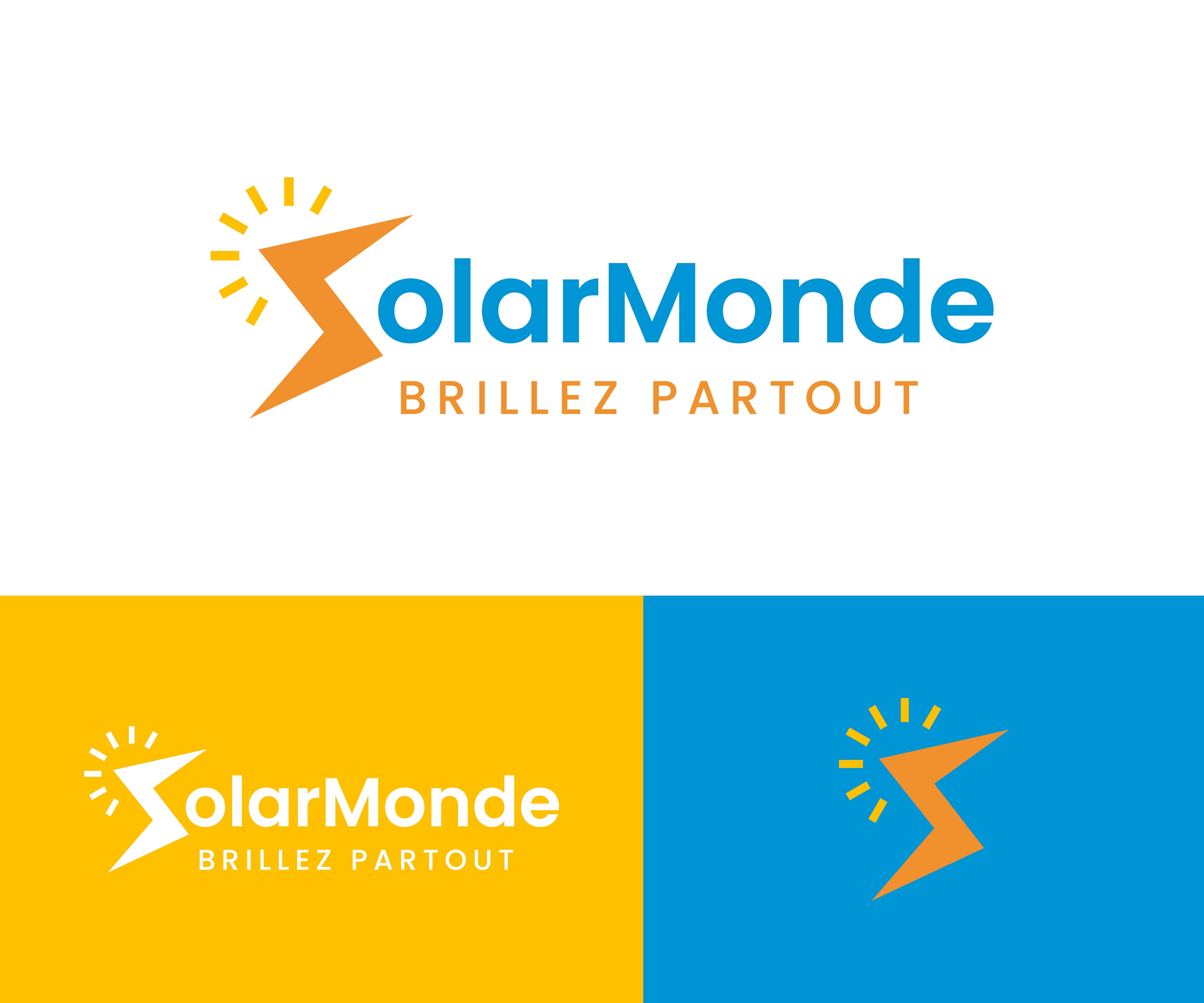 Logo Design by Fahmida Sattar Santa for SolarMonde | Design #33102248