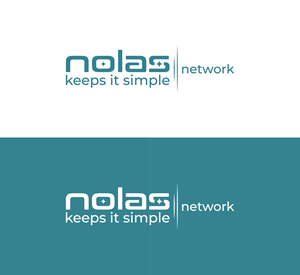 Logo-Design f&#252;r Software nolas network - keeps it simple
