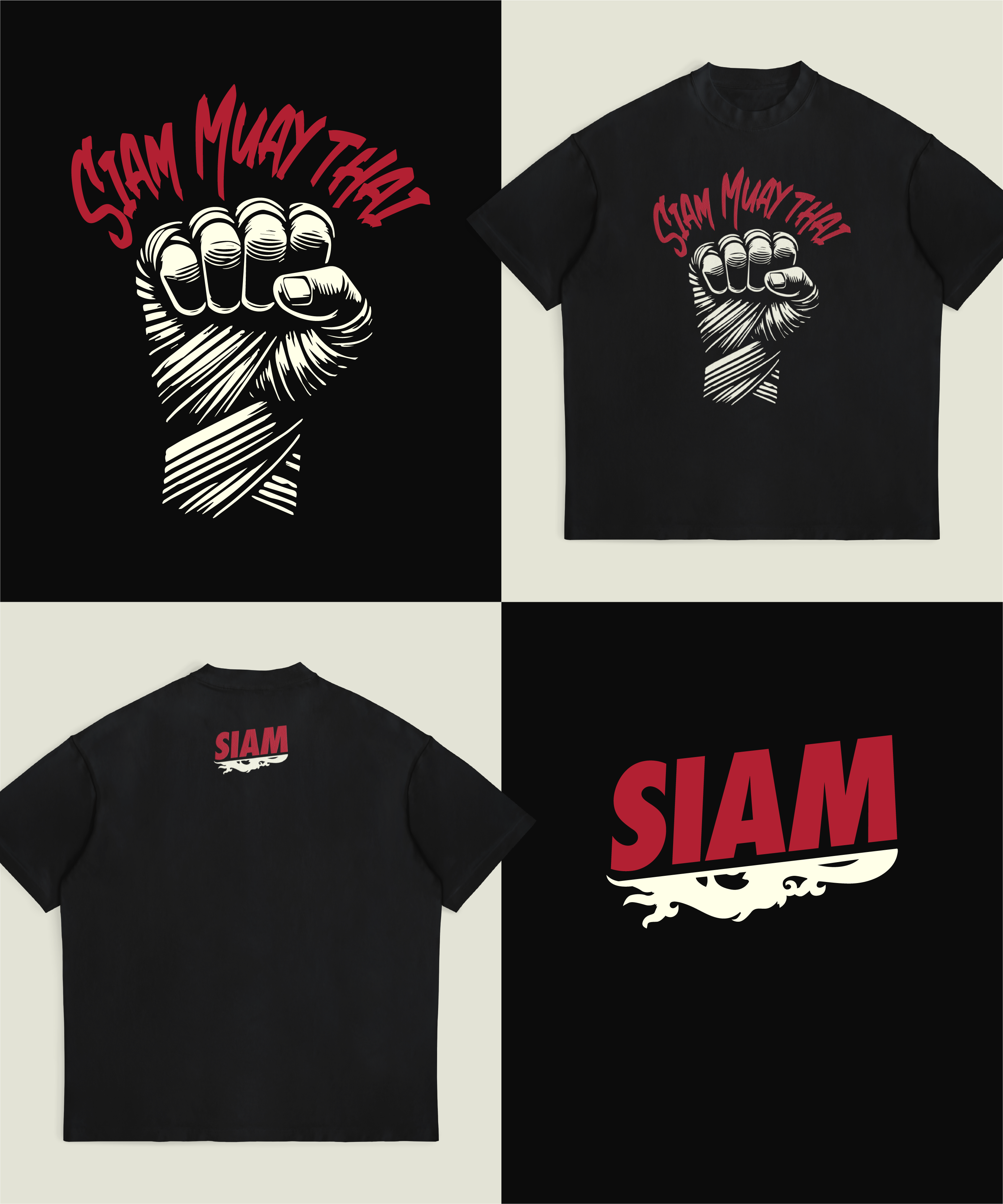 T-shirt Design by Alan Nugraha for Siam | Design #33148463