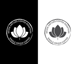 Logo Design by Kavth for Seven Virtues Coffee Roasters | Design: #33104863