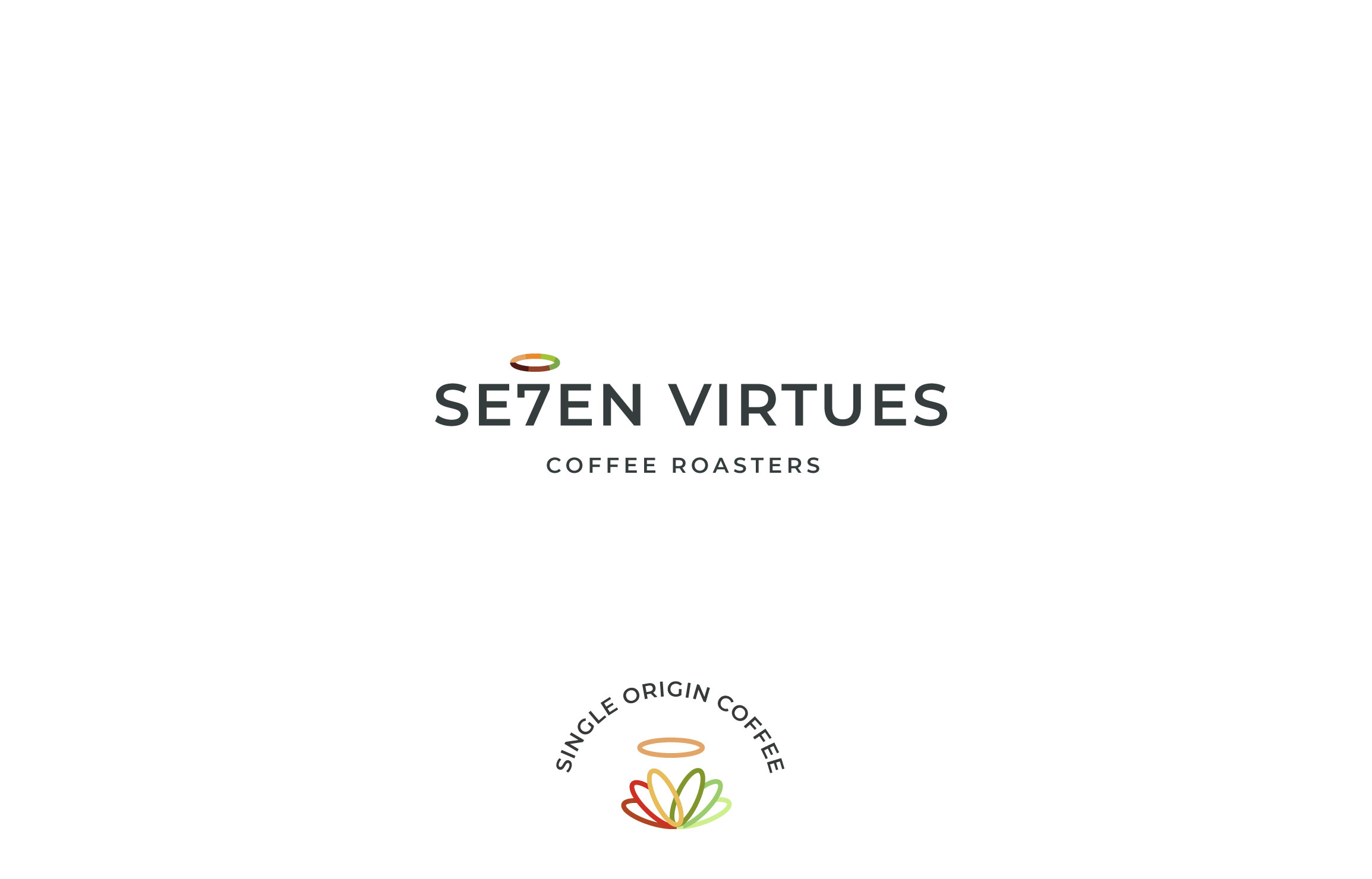 Logo Design by Hiccups Design for Seven Virtues Coffee Roasters | Design #33107302