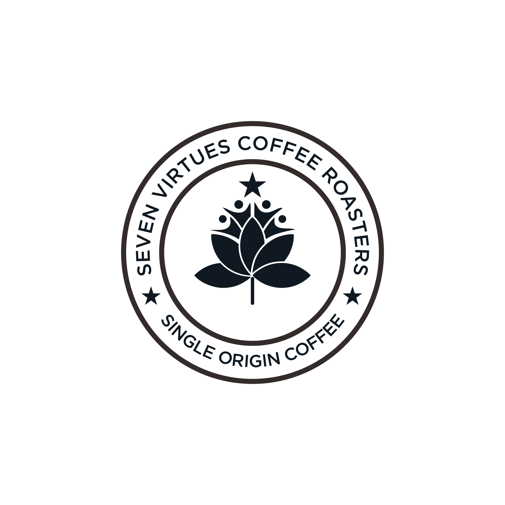 Logo Design by B.O_studio for Seven Virtues Coffee Roasters | Design #33115975