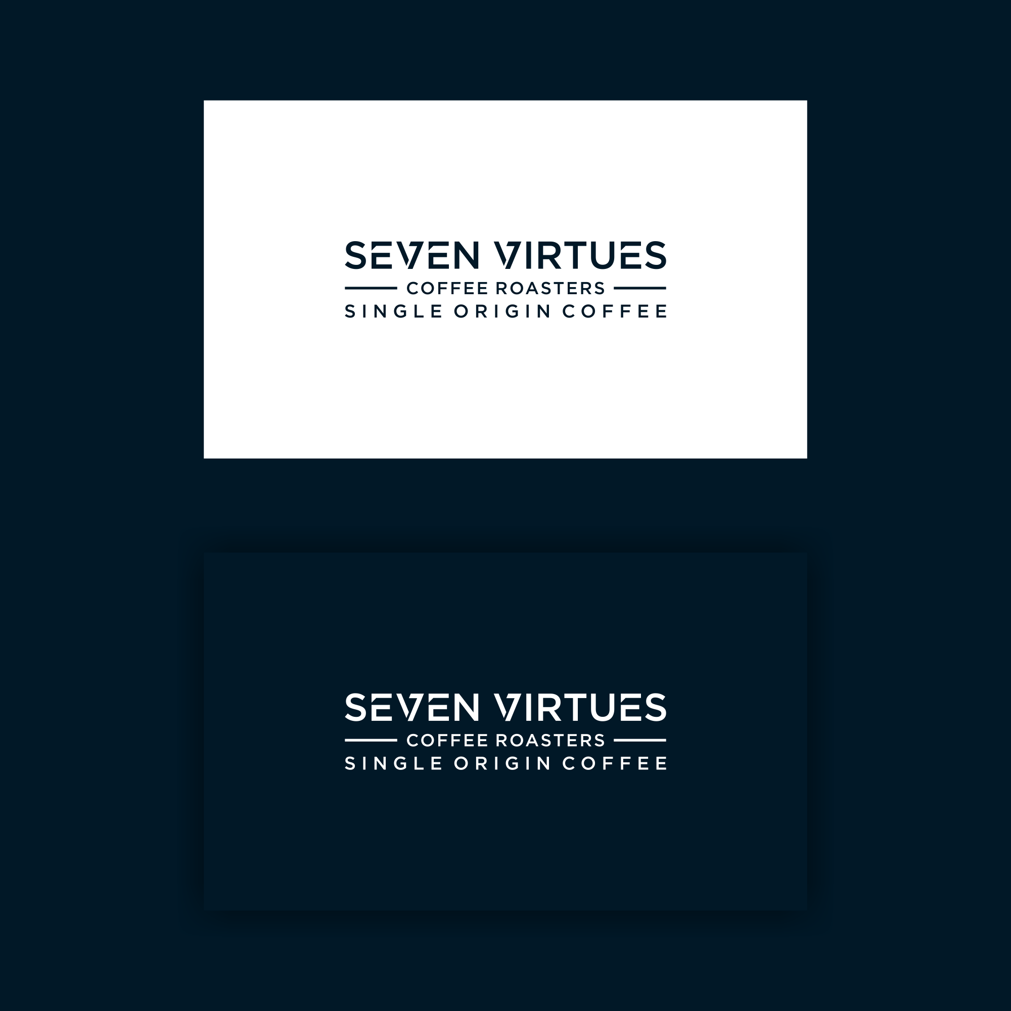 Logo-Design von B.O_studio für Seven Virtues Coffee Roasters | Design #33156333