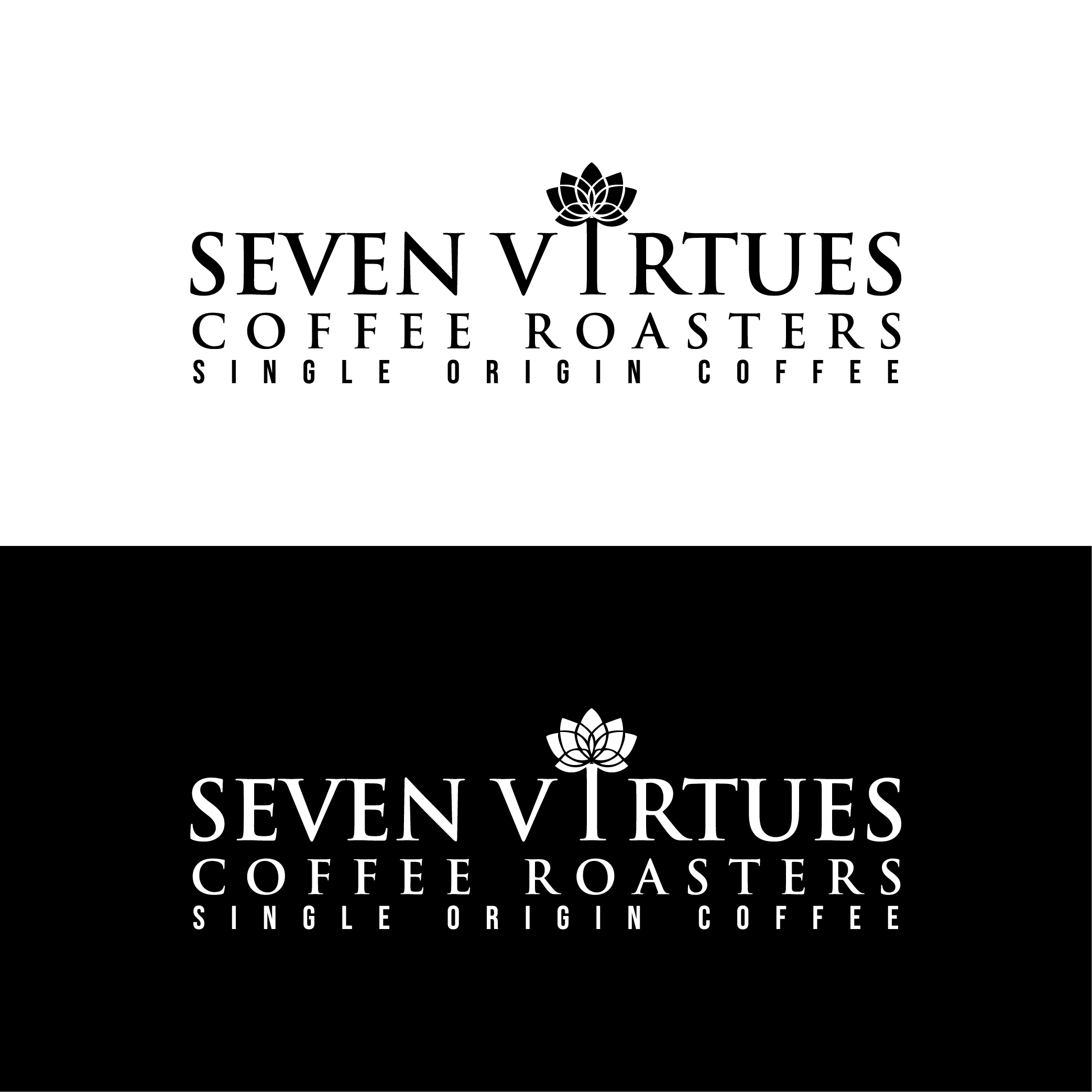 Logo Design by design wae for Seven Virtues Coffee Roasters | Design #33102054