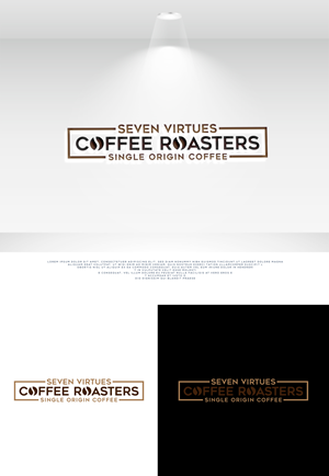 Logo Design by uzzal100 for Seven Virtues Coffee Roasters | Design #33102173
