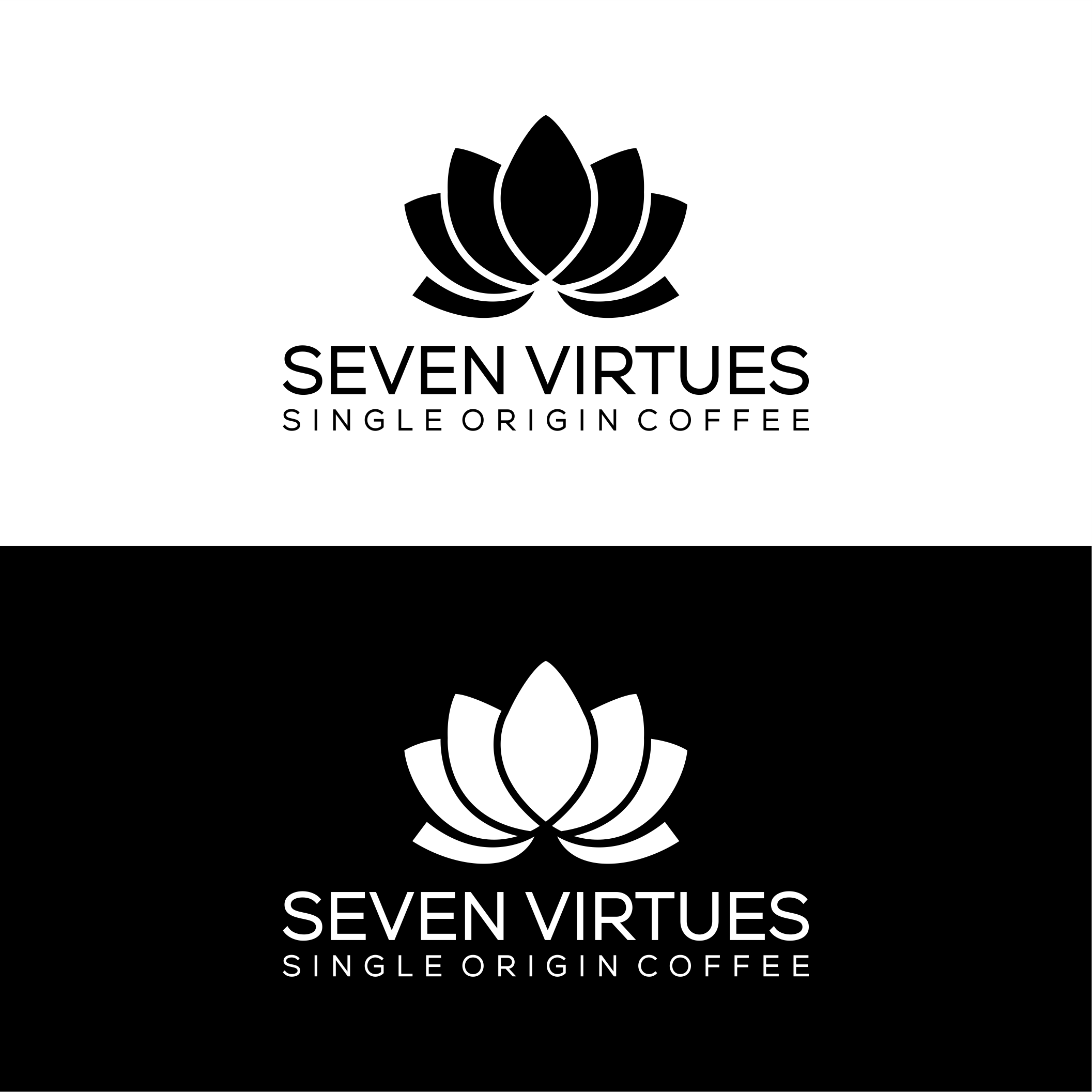 Diseño de Logo por adeva para Seven Virtues Coffee Roasters | Diseño: #33171659