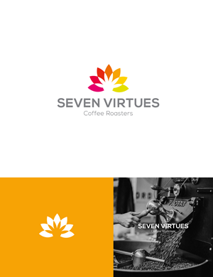 Diseño de Logo por apik. para Seven Virtues Coffee Roasters | Diseño: #33100738