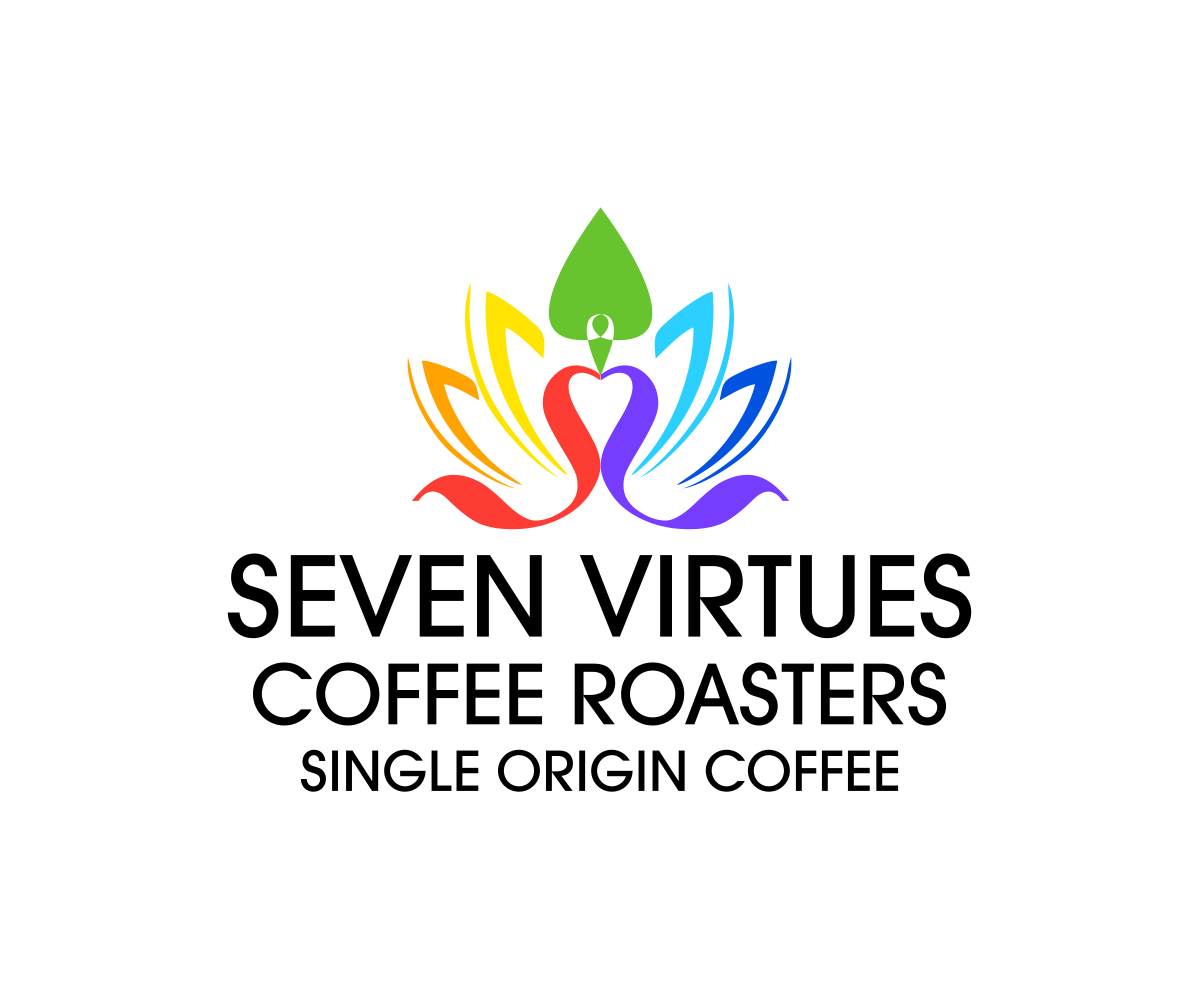 Logo Design by kalongg langgeng jaya for Seven Virtues Coffee Roasters | Design #33100095