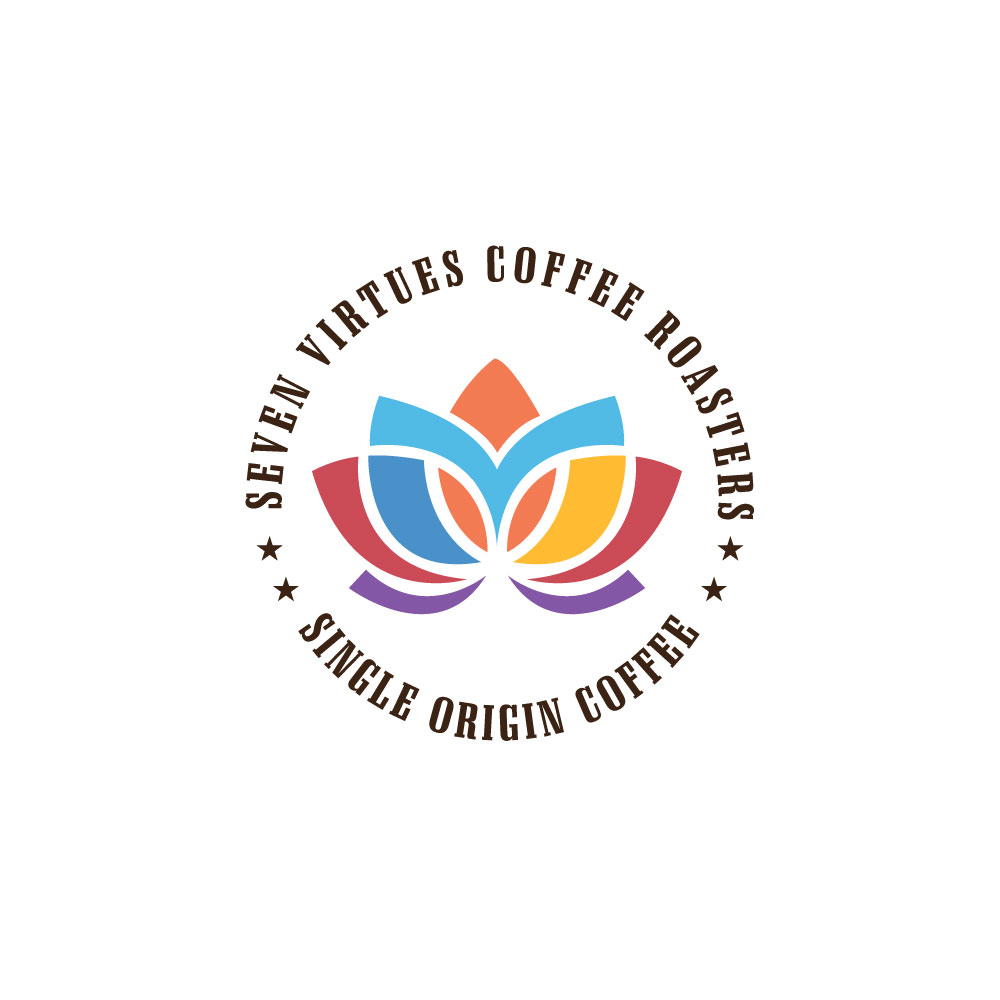 Logo Design by Krold IT Solutions for Seven Virtues Coffee Roasters | Design #33109777