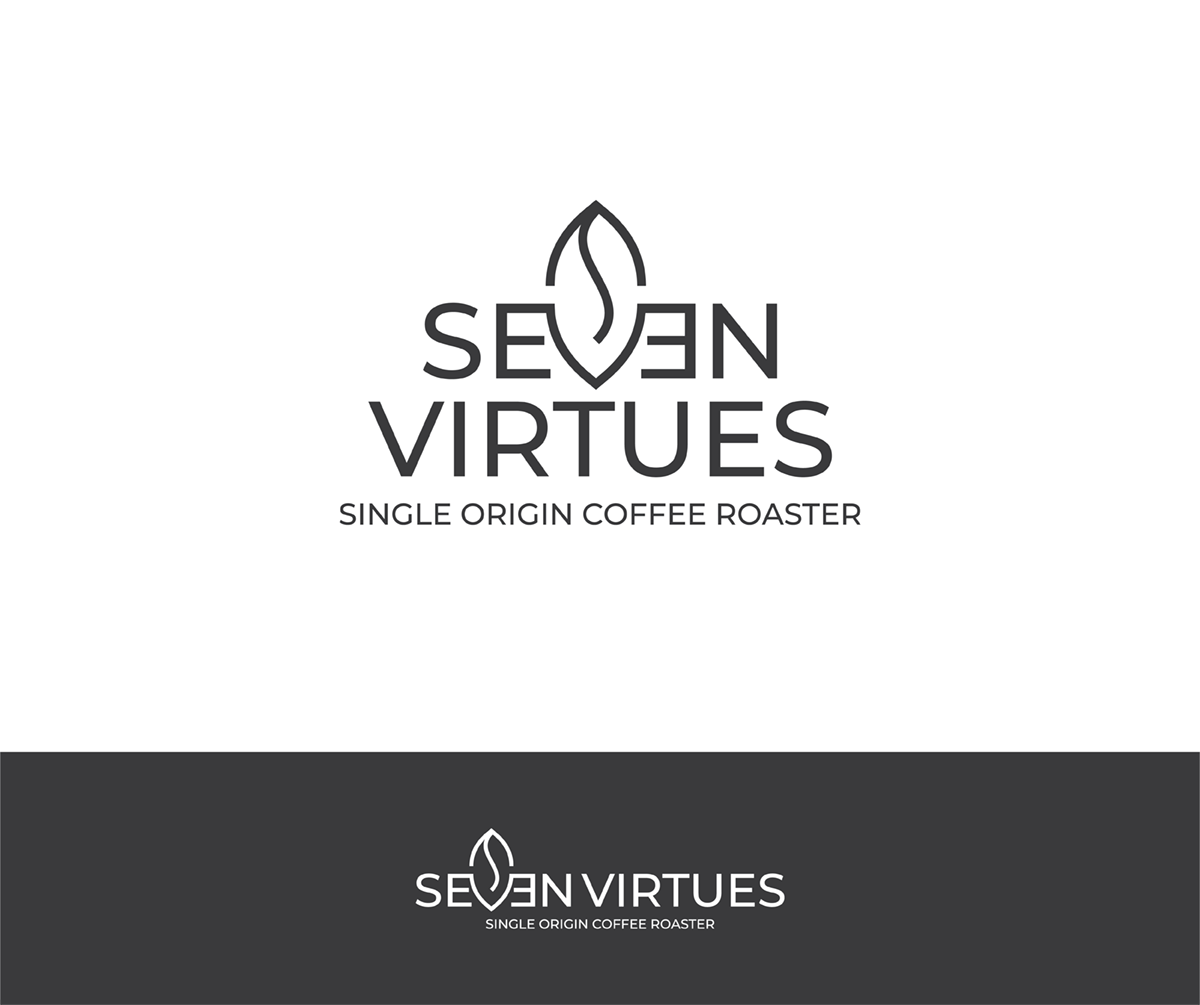Logo Design by sumdes for Seven Virtues Coffee Roasters | Design #33115921