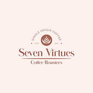 Logo Design by Leon.art for Seven Virtues Coffee Roasters | Design #33100468