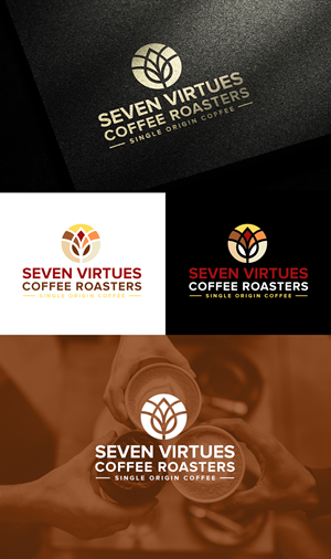 Design de Logo par BehindSymbols pour Seven Virtues Coffee Roasters | Design : #33105196